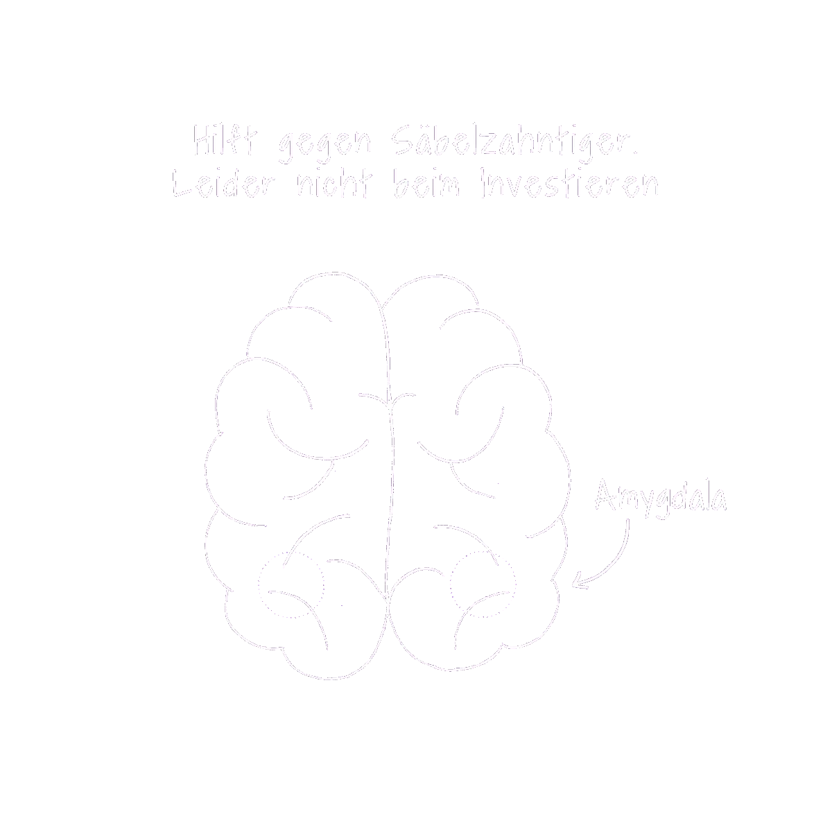 Amygdala – Hilft gegen den Säbelzahntiger. Leider nicht beim Investieren.